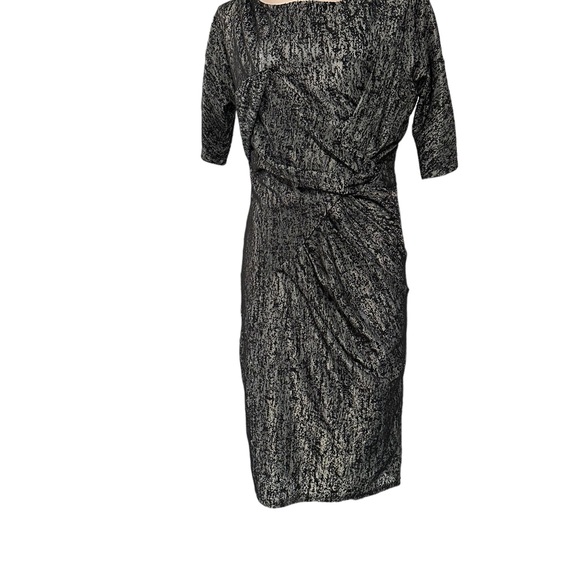 REISS Black Levanto dress in Sz 10. Completely lined. Very flattering fit. EUC - Picture 14 of 15